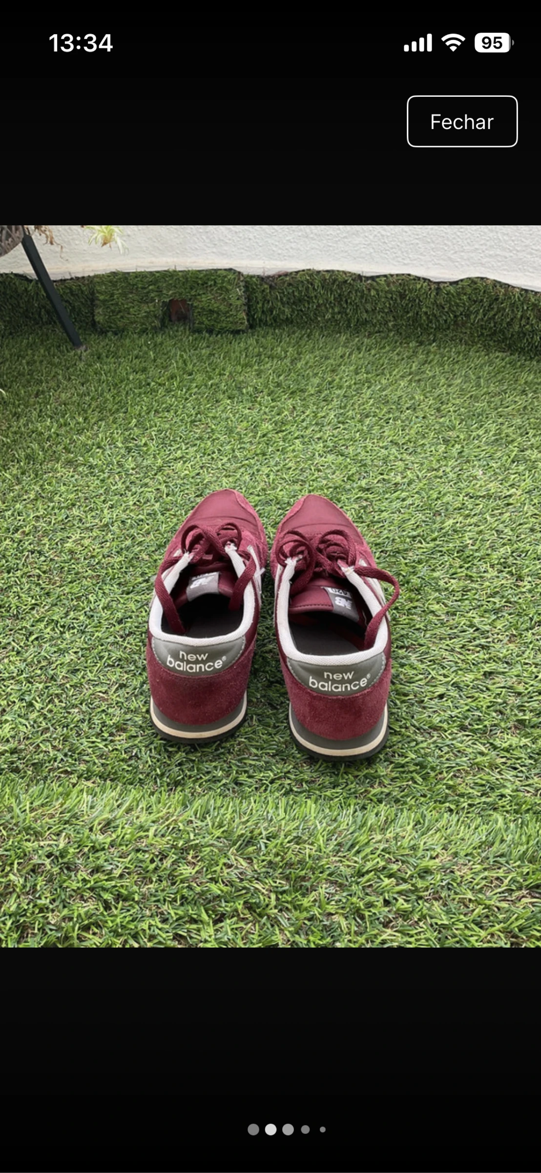 Tenis NewBalance burdeos – photo 3